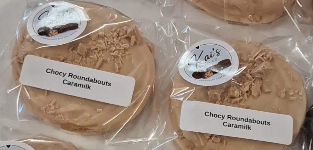 Caramilk Chocolate Roundabout — Handmade Choc Treat, Ships Australia-Wide