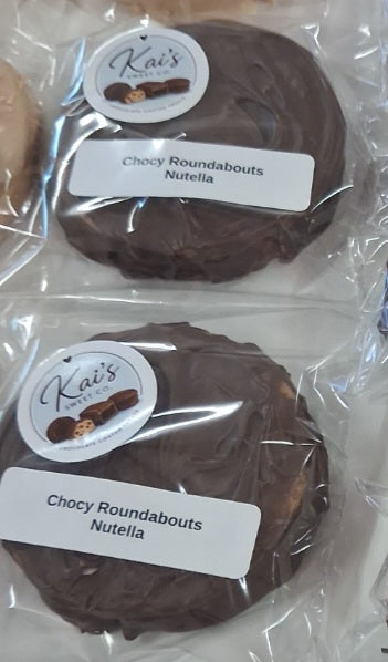Nutella Chocolate Roundabout — Handmade Choc Treat, Ships Australia-Wide