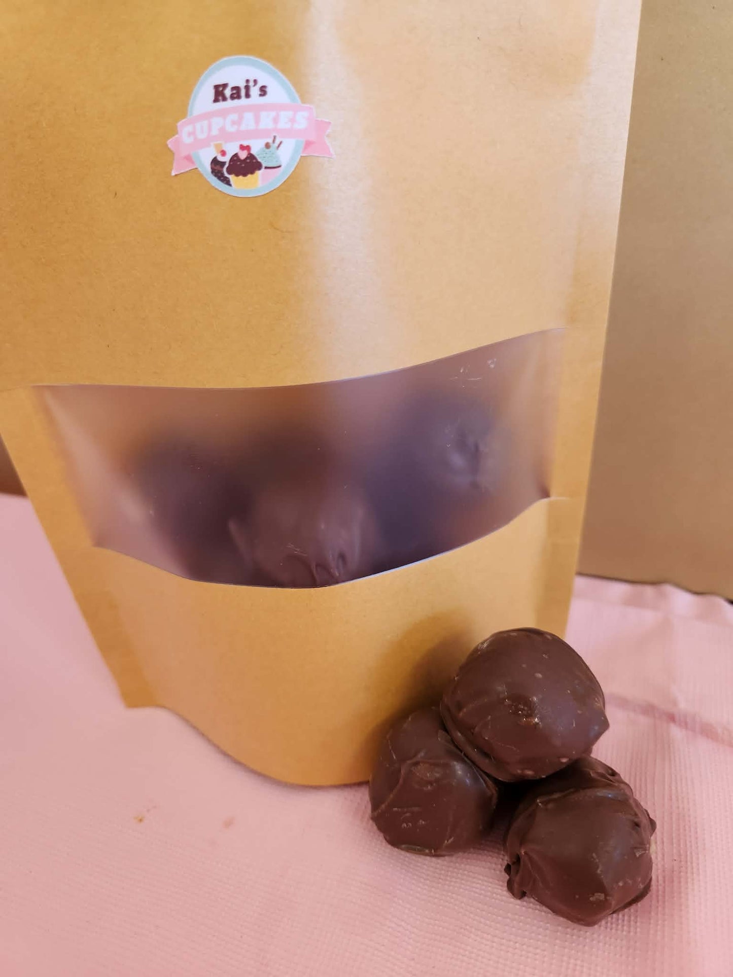 Mini Pk Choc Coated Edible Cookie Dough Balls