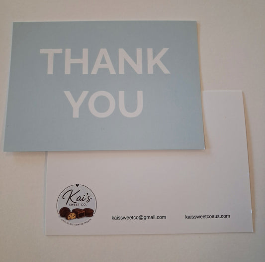 Thank You Postcard — Add a Personal Touch to Your Gift